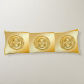 Goud Bord Lichaamskussen (Achterkant)