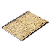 Goud bord met "kort" Etruscan-inscriptie, van Notitieboek (Linkerzijde)