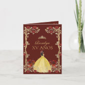 Goud Bourgondië en Gouden Quinceañera (Voorkant)