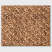 Goud Brons Confetti Glitter Cadeaupapier (Vlak)