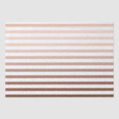 Goud Brons Ombre Strepen Tissuepapier (Voorkant)