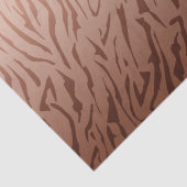 Goud Brons Ombre Tijger Print Tissuepapier (Detail)