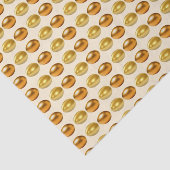Goud & Brons Paasei Tissue Papier (Detail)