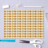 Goud & Brons Paasei Tissue Papier (Craft)