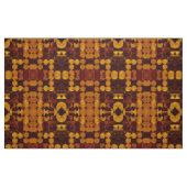 Goud & Bruin Abstract cirkelenstof Stof (Fat Quarter)