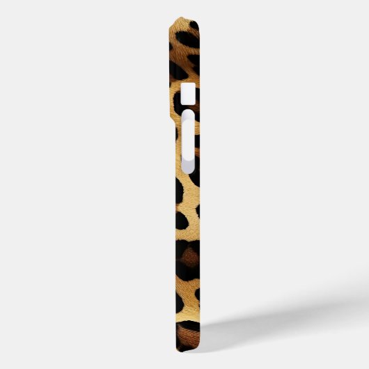 Goud Bruin Leopard Dierenprint Case-Mate iPhone Case (Achterkant / Links)