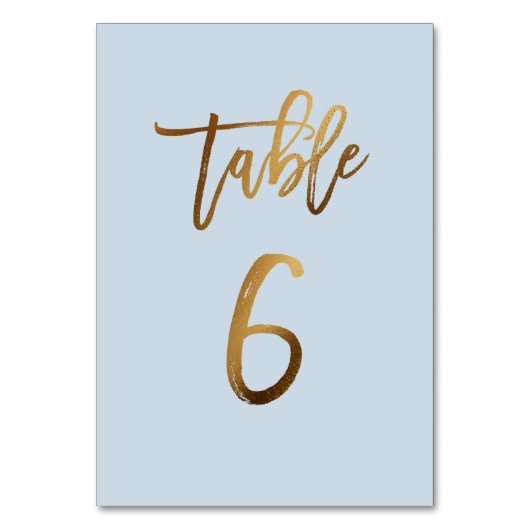 Goud bruinbruistoelnummer kaart (Voorkant)