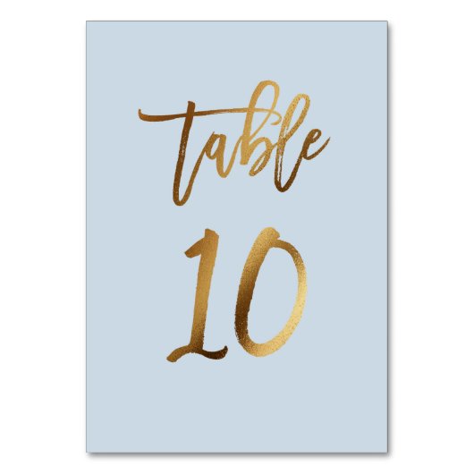 Goud bruinbruistoelnummer kaart (Voorkant)