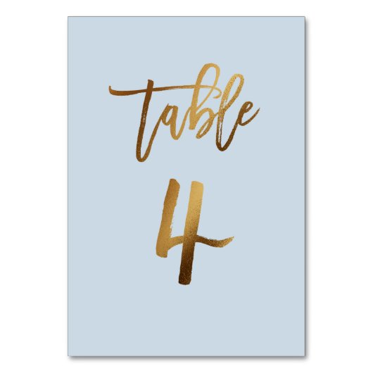 Goud bruinbruistoelnummer kaart (Voorkant)