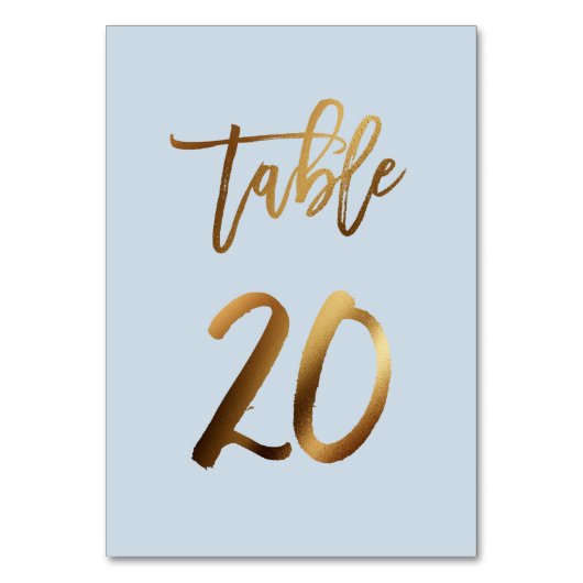 Goud bruinbruistoelnummer kaart (Voorkant)