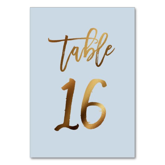 Goud bruinbruistoelnummer kaart (Voorkant)