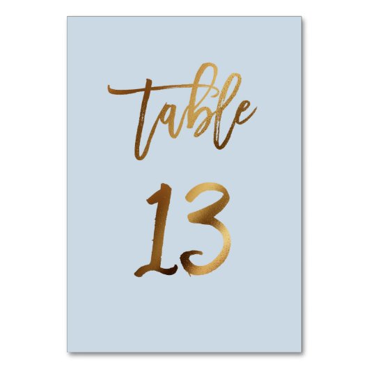 Goud bruinbruistoelnummer kaart (Voorkant)
