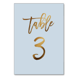 Goud bruinbruistoelnummer kaart