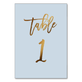 Goud bruinbruistoelnummer kaart