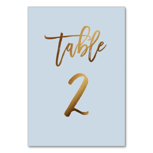 Goud bruinbruistoelnummer kaart (Voorkant)