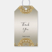 Goud  cadeau Label Cadeaulabel (Achterkant)