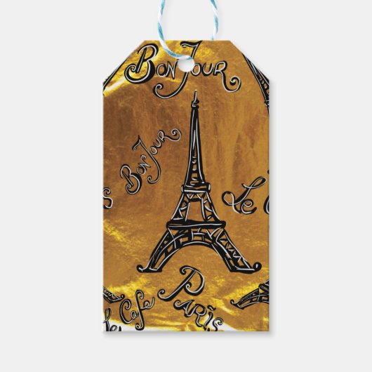 Goud Cadeaulabel (Voorkant)