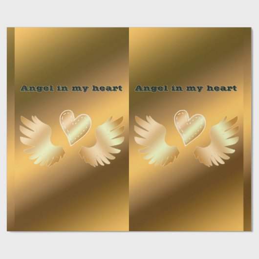 Goud Cadeaupapier (Vlak)