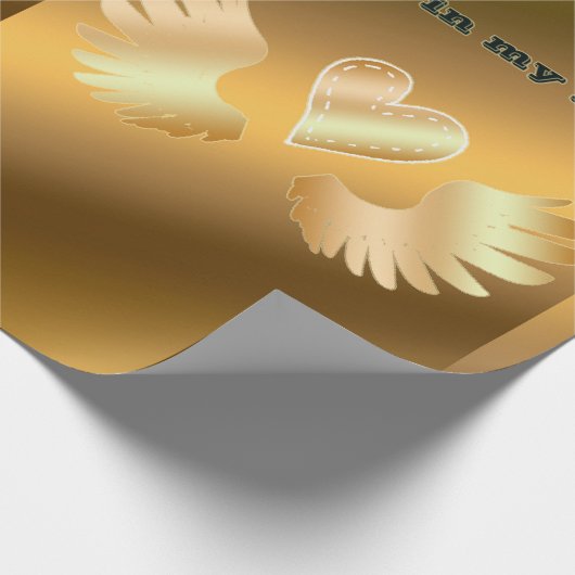 Goud Cadeaupapier (Hoek)