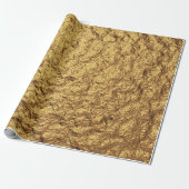 Goud Cadeaupapier (Uitgerold)