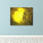 Goud Canvas Afdruk (Insitu (Houten vloer))