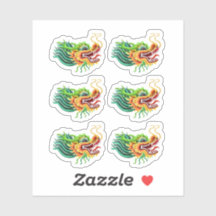 Goud Chinees Drakenhoofd