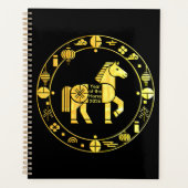 Goud Chinees Nieuwjaar 2026 Planner (Voorkant)