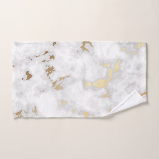 Goud Classy Marmeren steen Royal Bad Handdoek (Handdoek)