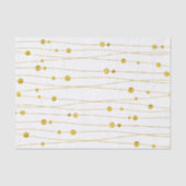 Goud Confetti-weefselpapier Tissuepapier (Voorkant)