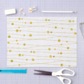 Goud Confetti-weefselpapier Tissuepapier (Craft)