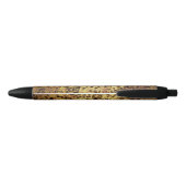 Goud Crunch Zwarte Inkt Pen (Achterkant)