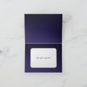 goud Dank je voor de sterrenhemel Bedankkaart (Binnen)