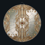 Goud  Dartboard Dartbord<br><div class="desc">Mooie gouden  dartbord</div>