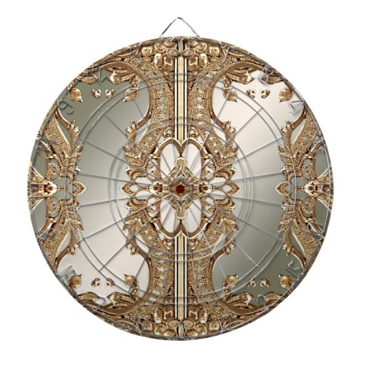 Goud Dartboard Dartbord (Voorkant)