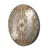 Goud Dartboard Dartbord (Voorkant Rechts)