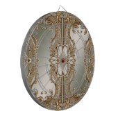 Goud Dartboard Dartbord (Voorkant Links)