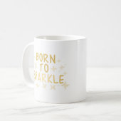 Goud dat aan Sparkle is geleend Koffiemok (Voorkant links)