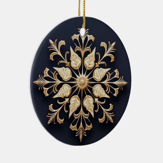 Goud decoratief Ornament (Rechts)