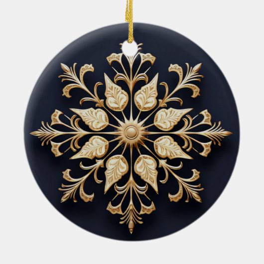 Goud decoratief Ornament (Achterkant)