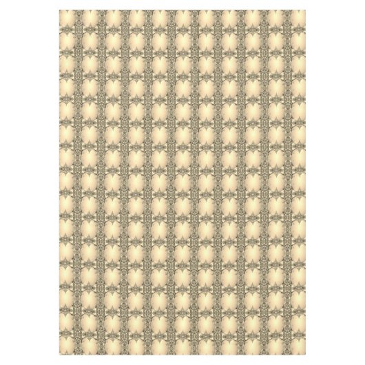 Goud decoratief vakantie tafelkleed (Voorkant)