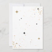 Goud Dertig 30e Verjaardag Uitnodiging met Foto (Achterkant)