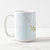 Goud dolfijn op maat gemaakte koffie-Mok Koffiemok (Links)