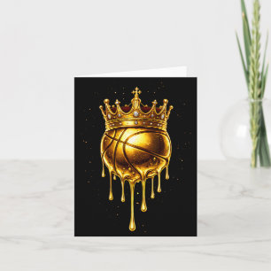 Goud druppelend honkbal trendy stedelijk respectee kaart