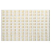Goud dubbel geluk Lantaarns Aangepaste fabric Stof (Fat Quarter)