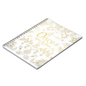 Goud eenmaal op een Notitieboek (Linkerzijde)