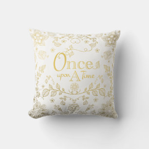 Goud eenmaal op een Sierkussen