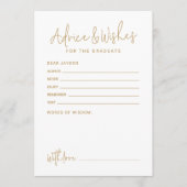 Goud Eenvoudig Modern Schrift Verloop advies & wen (Voorkant)