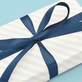 Goud Eenvoudig Streeppatroon grillig Cadeaupapier