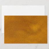 Goud effect briefpapier (Voorkant / Achterkant)