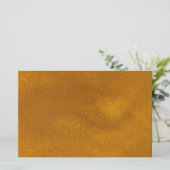 Goud effect briefpapier (Staand voorkant)